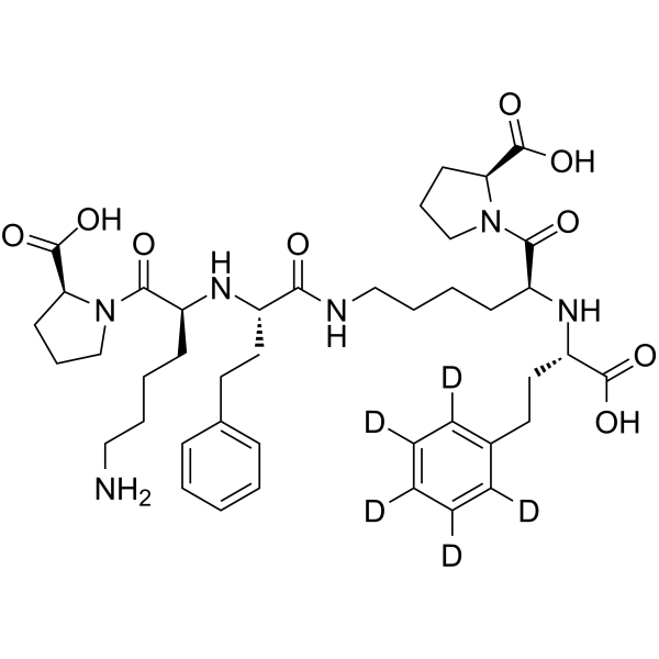 (S)-Lisinopril Dimer-d5