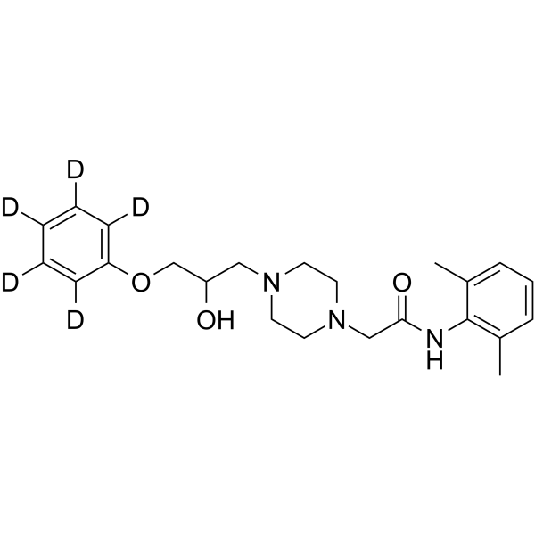 Desmethoxy Ranolazine-d5