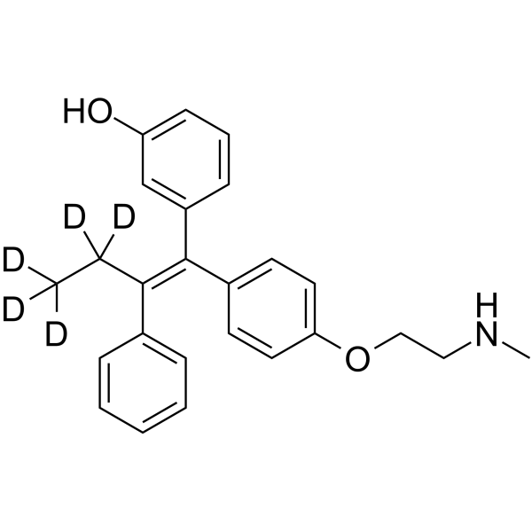 N-Desmethyl Droloxifene-d5