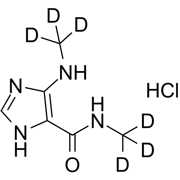 Theophyllidine-d6 hydrochloride Chemical Structure Theophyllidine-d6 hydrochloride