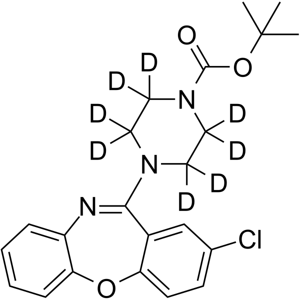 N-tert-Butoxycarbonyl Amoxapine-d8