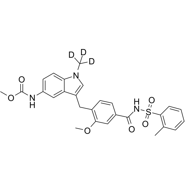 Decyclopentyl Zafirlukast-d3 Methyl Ester