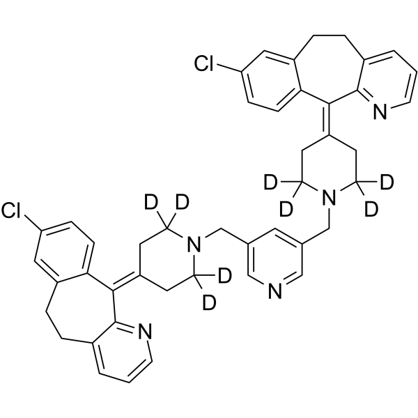 5’-[(Desloratadine)methyl] Rupatadine-d8