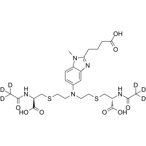 Bendamustine bis-mercapturic acid-d6