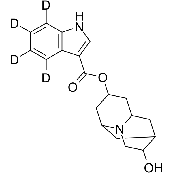 Hydrodolasetron-d4 Chemical Structure Hydrodolasetron-d4