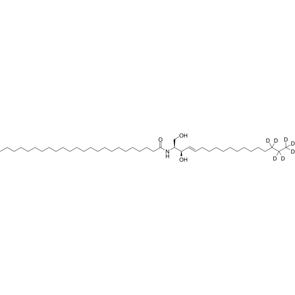 C24-Ceramide-d7 Chemical Structure C24-Ceramide-d7