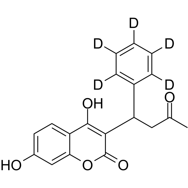 7-Hydroxywarfarin D5