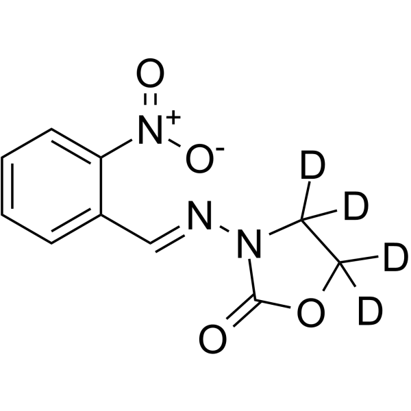 2-NP-AOZ-d4 Chemical Structure 2-NP-AOZ-d4