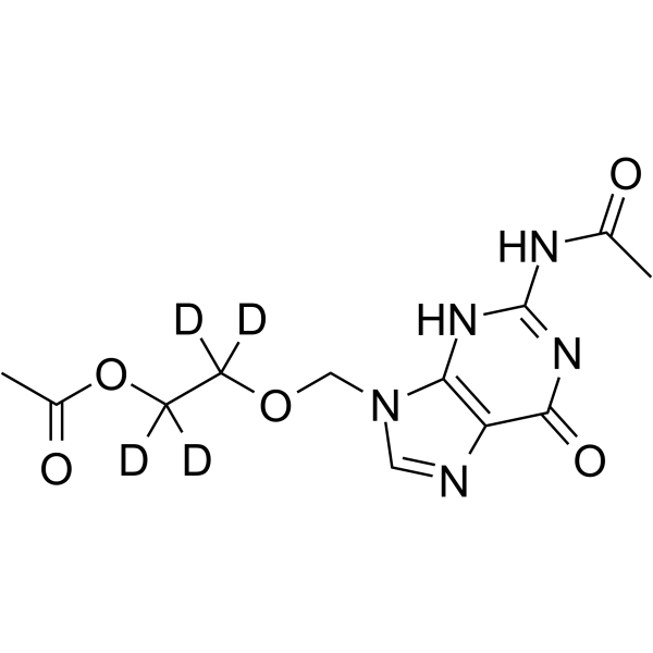 Diacetylacyclovir-d4