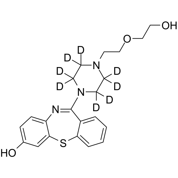 7-Hydroxy Quetiapine-d8