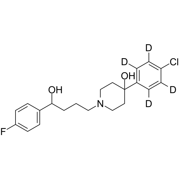 Reduced Haloperidol-d4 Chemical Structure Reduced Haloperidol-d4