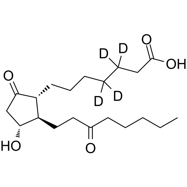 13,14-Dihydro-15-keto prostaglandin E1-d4(Synonyms: 13,14-Dh-15-k PGE1-d4)