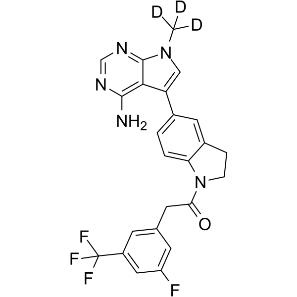 PERK-IN-4-d3 Chemical Structure PERK-IN-4-d3