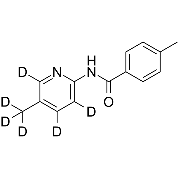 Zolpyridine-d6 Chemical Structure Zolpyridine-d6