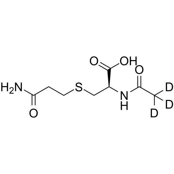 N-Acetyl-S-(carbamoylethyl)-L-cysteine-d3