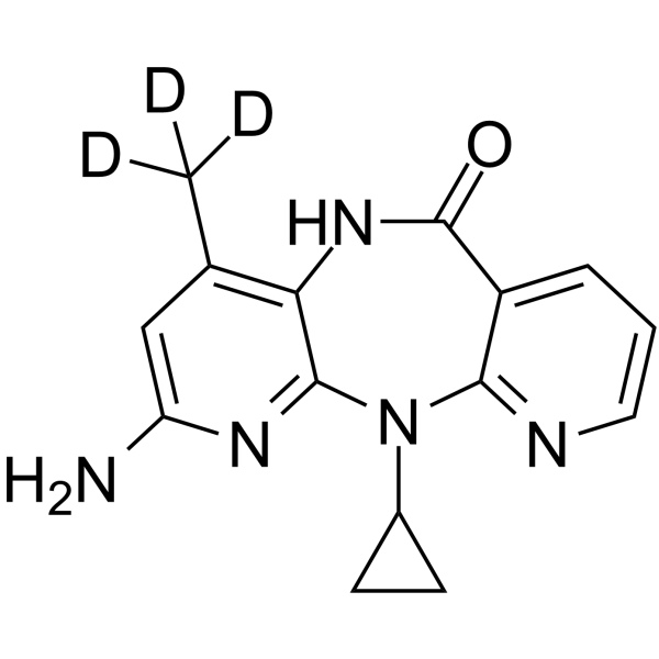 2-Amino Nevirapine-d3 Chemical Structure 2-Amino Nevirapine-d3