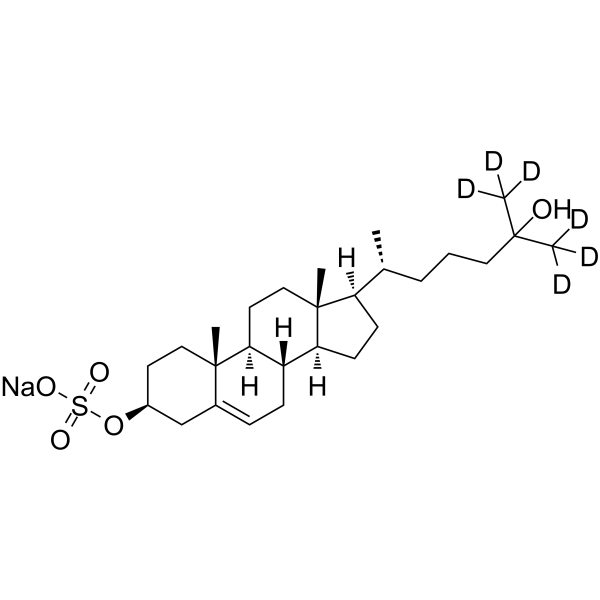 Larsucosterol-d6 sodium(Synonyms: DUR-928-d6 sodium)