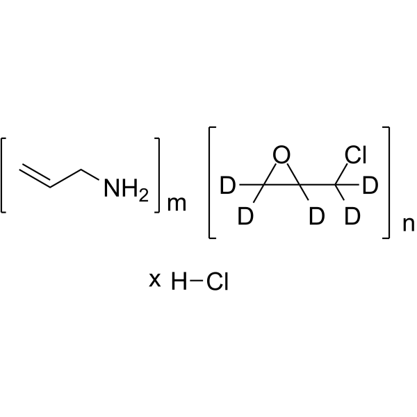 Sevelamer-(d5)n hydrochloride Chemical Structure Sevelamer-(d5)n hydrochloride
