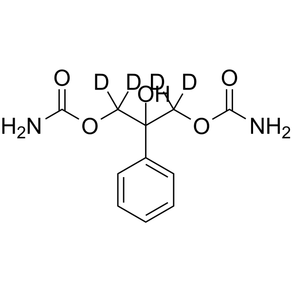 2-Hydroxy Felbamate-d4 Chemical Structure 2-Hydroxy Felbamate-d4