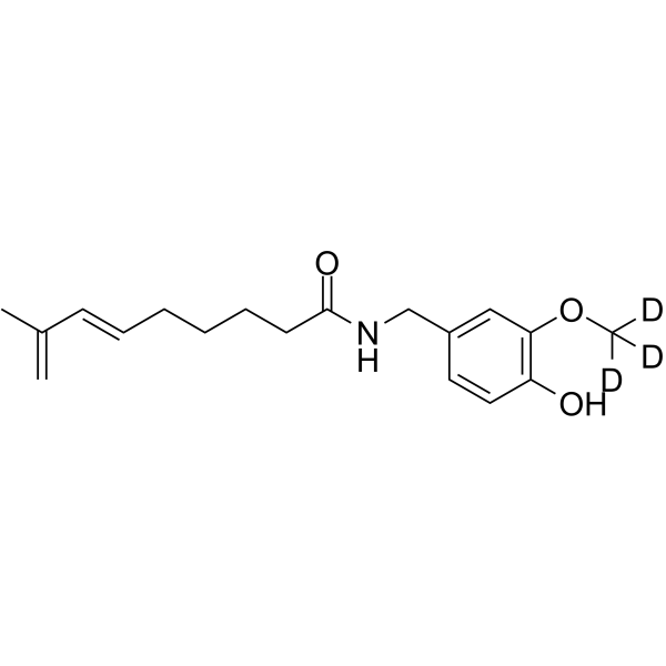 16,17-Dehydro Capsaicin-d3