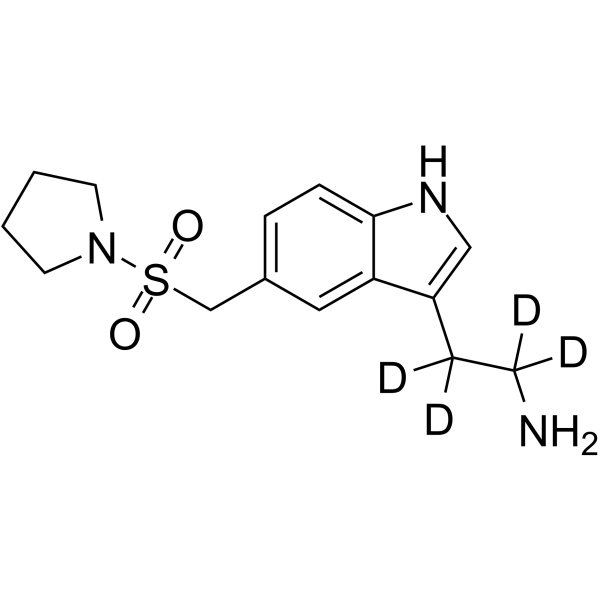 Didesmethyl Almotriptan-d4 Chemical Structure Didesmethyl Almotriptan-d4