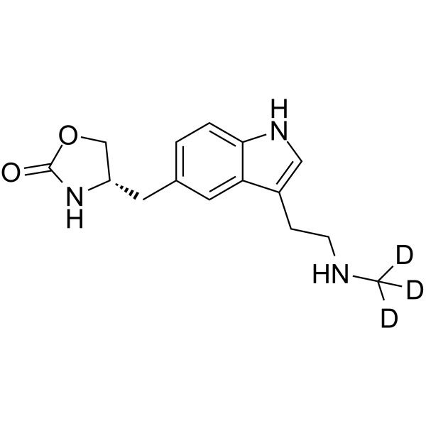 N-Desmethyl Zolmitriptan-d3