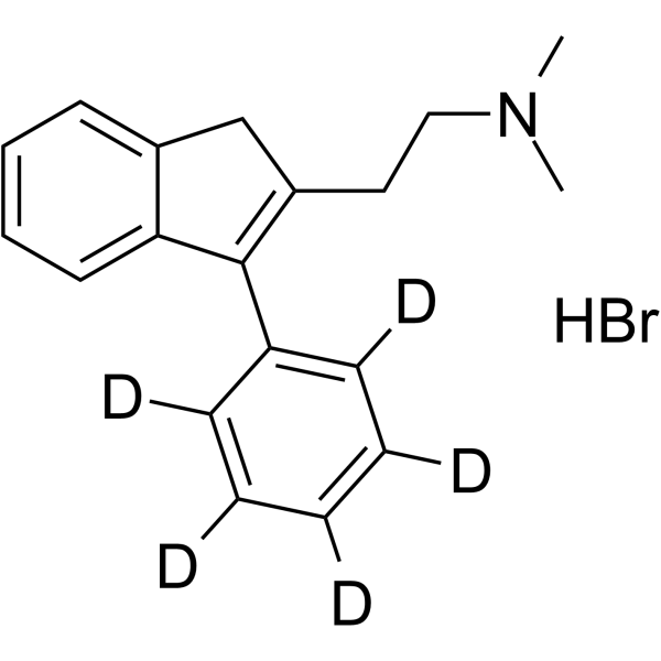 N,N-Dimethyl-3-phenyl-1H-indene-2-ethanamine-d5 hydrobromide