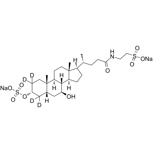 Tauroursodeoxycholic Acid-3-Sulfate Sodium Salt-d4