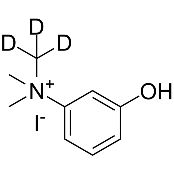 3-Hydroxyphenyltrimethylammonium-d3 iodide Chemical Structure 3-Hydroxyphenyltrimethylammonium-d3 iodide