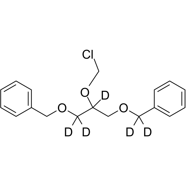 1,3-Dibenzyloxy-2-(chloromethoxy)propane-d5