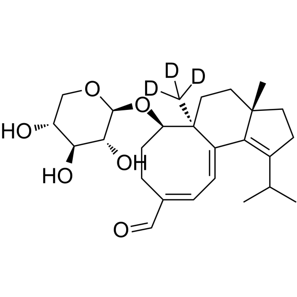 (-)-Erinacin A-d3 Chemical Structure (-)-Erinacin A-d3