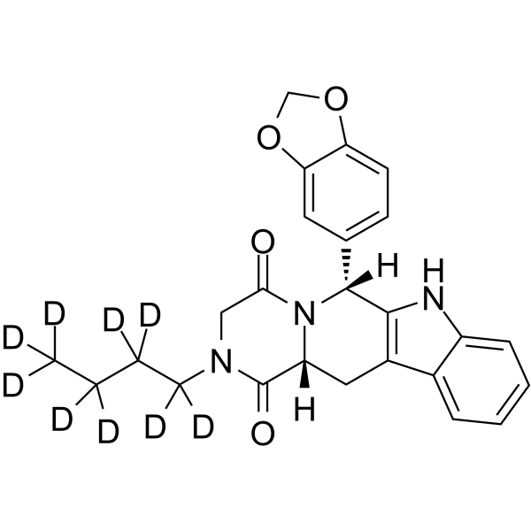 N-Butyl Nortadalafil-d9 Chemical Structure N-Butyl Nortadalafil-d9