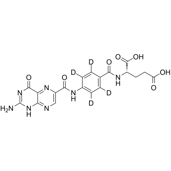 9-Oxofolic acid-d4 Chemical Structure 9-Oxofolic acid-d4