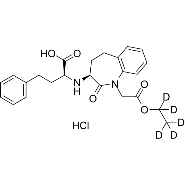 Benazeprilat ethyl ester-d5 hydrochloride