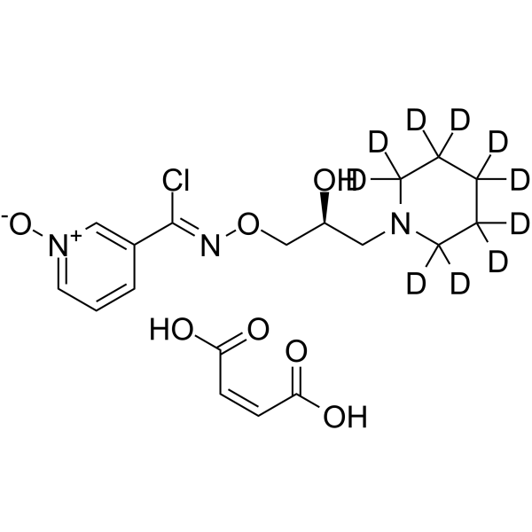 (2S)-Arimoclomol-d10 maleate Chemical Structure (2S)-Arimoclomol-d10 maleate