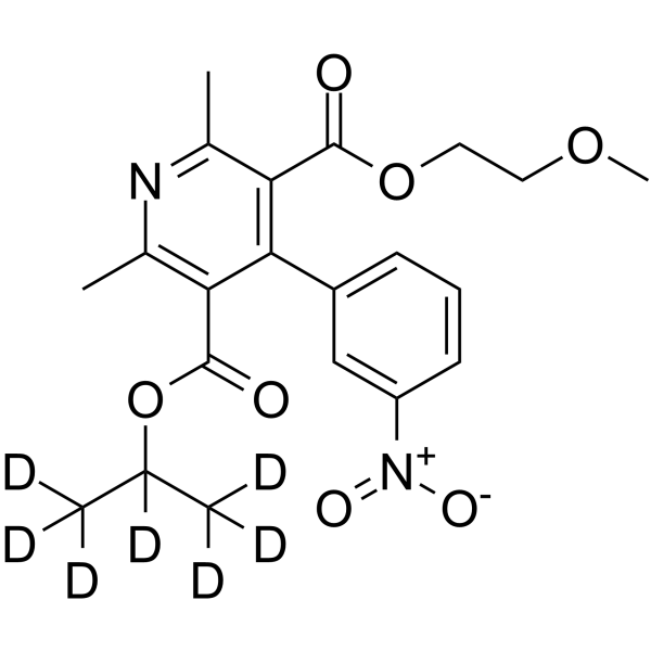 Dehydro Nimodipine-d7 Chemical Structure Dehydro Nimodipine-d7