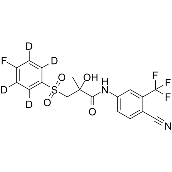 Bicalutamide-d4(Synonyms: 比卡鲁胺 d4)