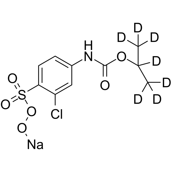 4-Hydroxychlorpropham-d7 sulfate sodium