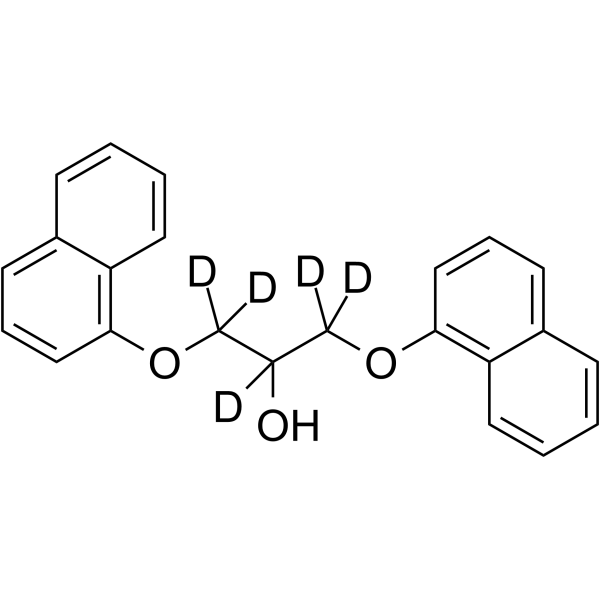 1,3-Bis(1-naphthalenyloxy)-2-propanol-d5