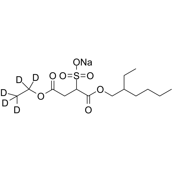 4-Des-((2-ethylhexyl)oxy) 4-ethoxy docusate-d5 sodium