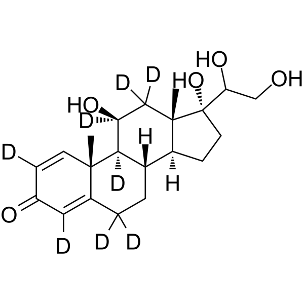 20-Hydroxy Prednisolone-d8 Chemical Structure 20-Hydroxy Prednisolone-d8