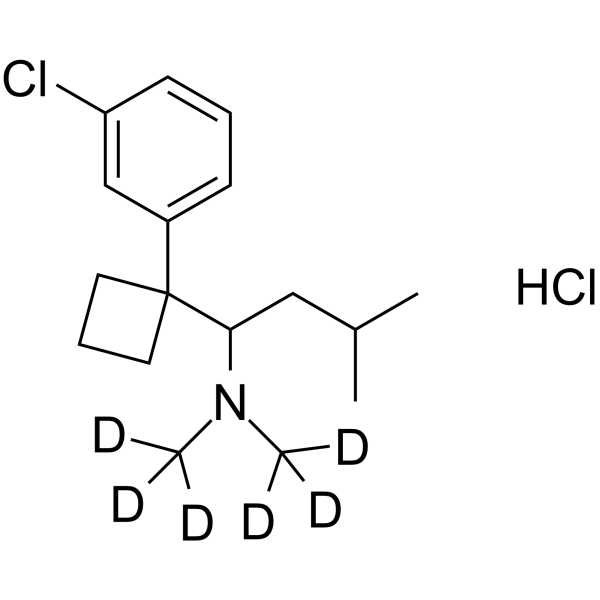 4-Deschloro-3-chloro Sibutramine-d6 hydrochloride