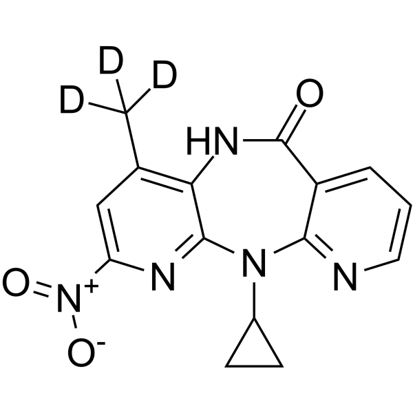 2-Nitro Nevirapine-d3 Chemical Structure 2-Nitro Nevirapine-d3