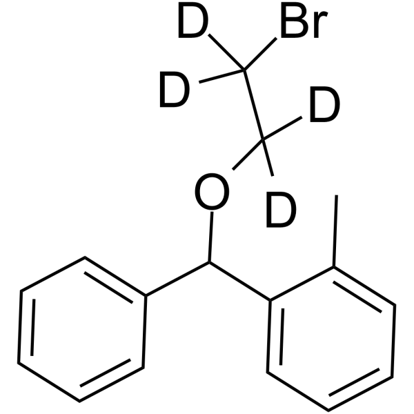 1-[(2-Bromoethoxy)phenylmethyl]-2-methylbenzene-d4