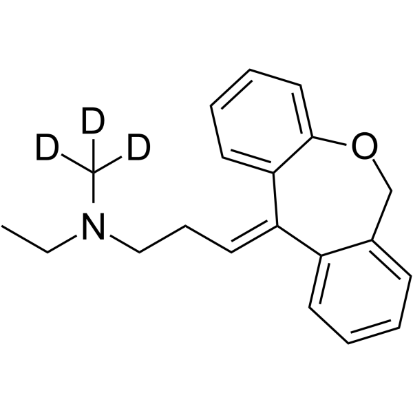 N-Desmethyl N-ethyl Doxepin-d3