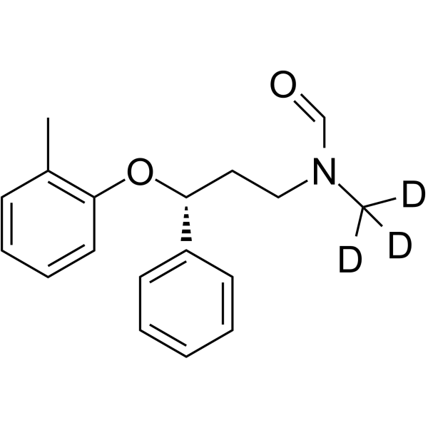 N-Formyl atomoxetine-d3 Chemical Structure N-Formyl atomoxetine-d3