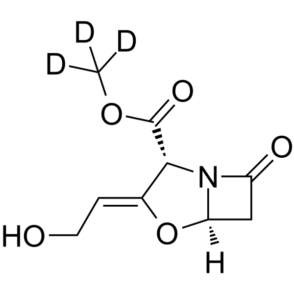 Clavulanic acid methyl ester-d3 Chemical Structure Clavulanic acid methyl ester-d3
