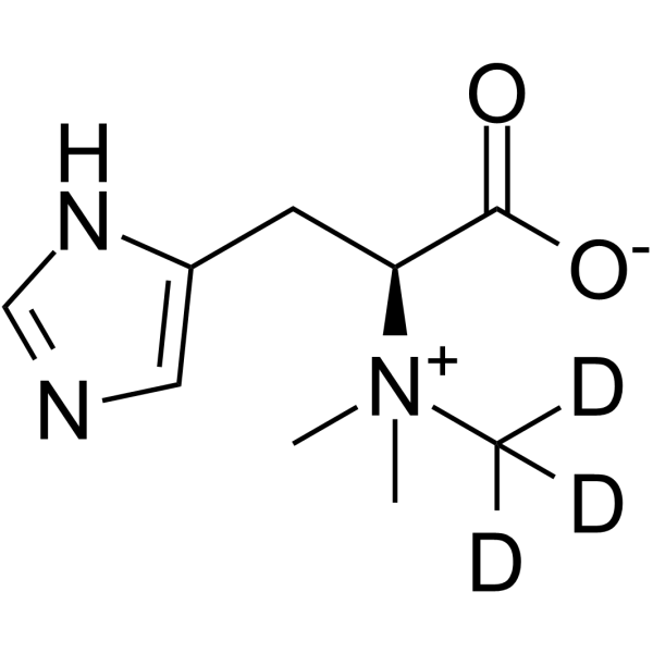 L-Hercynine-d3 Chemical Structure L-Hercynine-d3