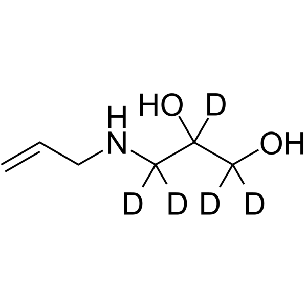 3-[(Prop-2-en-1-yl)amino]propane-1,2-diol-d5