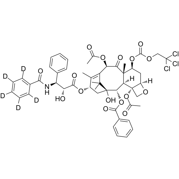 7-{[(2,2,2,-Trichloroethyl)oxy]carbonyl} Paclitaxel-d5